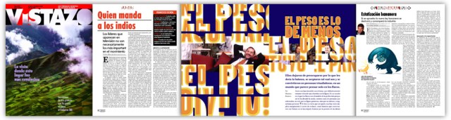 Vistazo magazine cover and stories