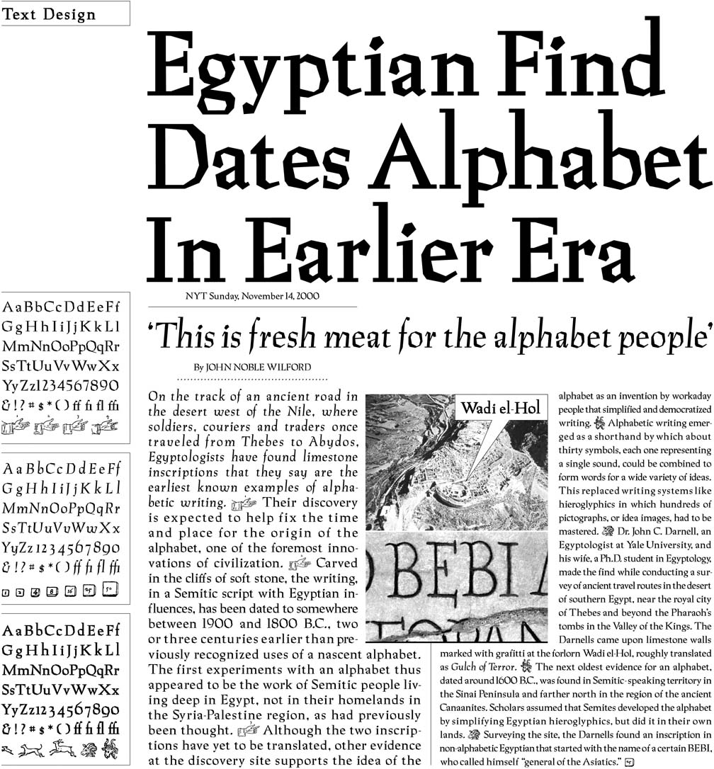 Preissig Antikva showing